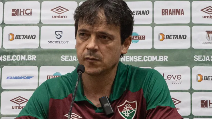 Diniz: técnico abriu o jogo após vitória do Fluminense (Foto: Lucas Merçon/Fluminense/Divulgação)