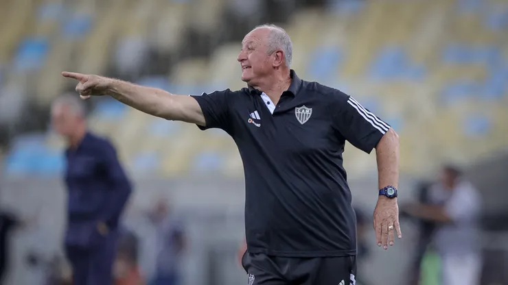 Felipão: técnico apontou problema do Atlético na temporada (Foto: Pedro Souza / Atlético / Divulgação)