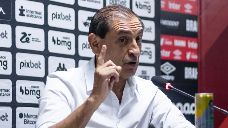 Ramón Diáz: técnico cravou futuro do Vasco no Brasileirão (Foto: Leandro Amorim/Vasco/Divulgação)