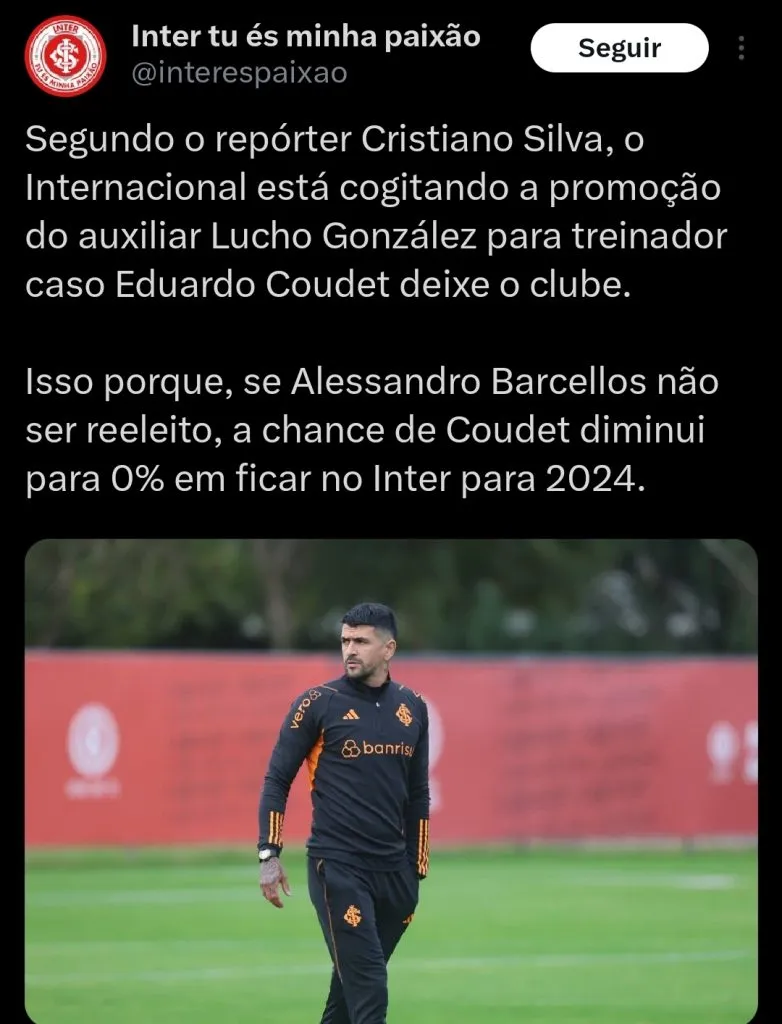 Repercussão via Twitter