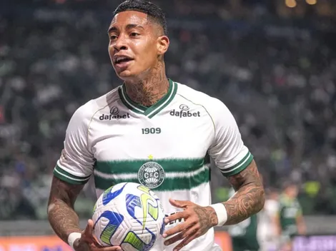 Coritiba toma decisão sobre contrato de Alef Manga e informa a torcida