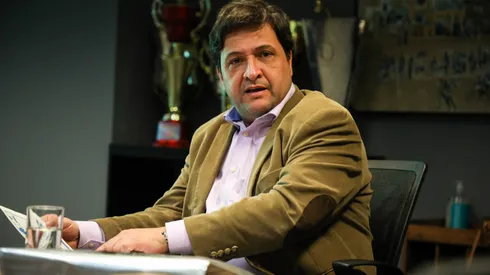 Alberto Guerra: presidente quer qualificar elenco do Grêmio (Foto: Renan Jardim / Grêmio FBPA / Divulgação)