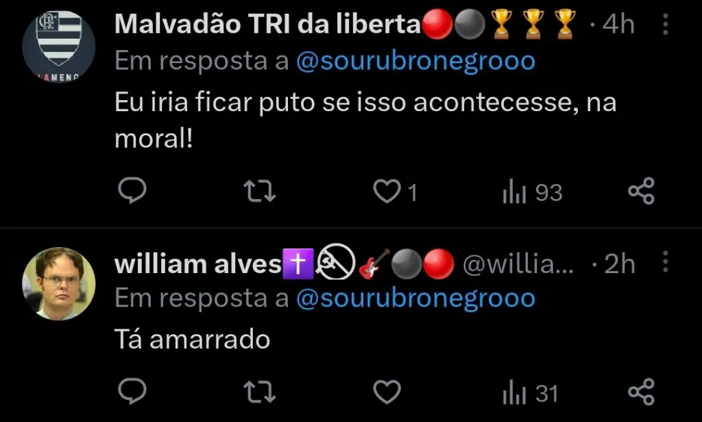 Repercussão via Twitter