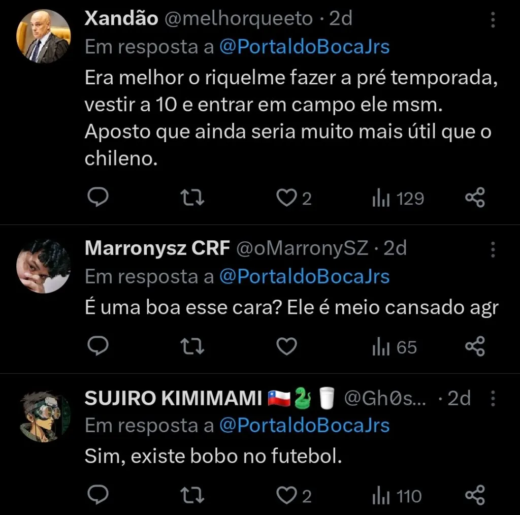 Repercussão via Twitter