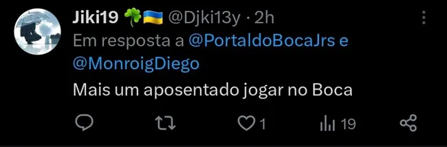 Repercussão via Twitter