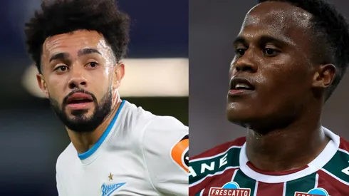 Claudinho e Jhon Arias podem formar dupla em 2024 (Catherine Ivill/Getty Images e Buda Mendes)