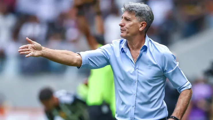 Renato Portaluppi: técnico surpreendeu a torcida com declaração em coletiva (Foto: Lucas Uebel/Grêmio/Divulgação)