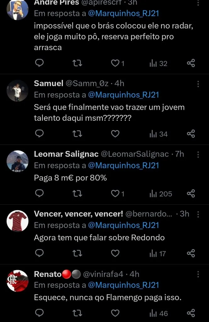 Repercussão via Twitter