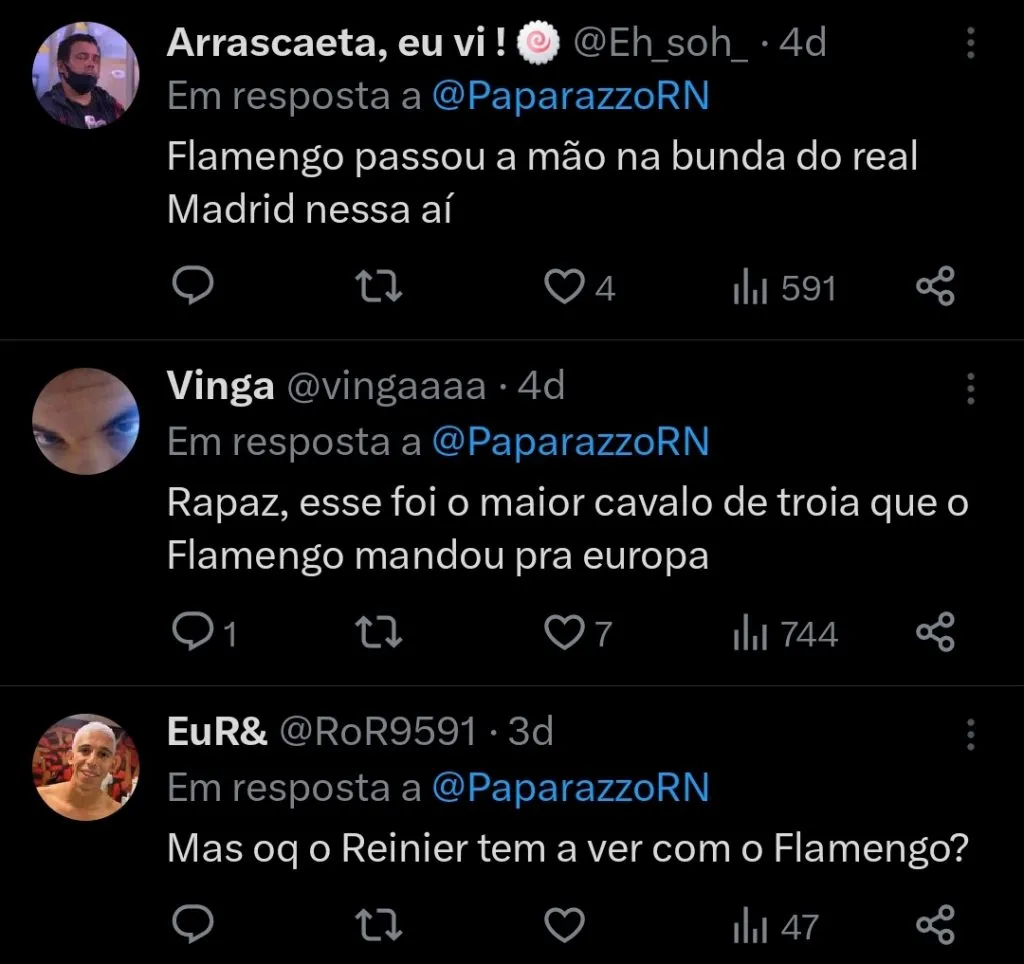 Repercussão via Twitter