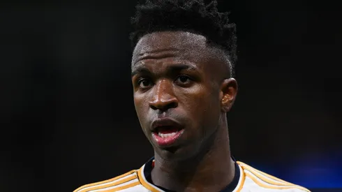 Vini pelo Real Madrid. (Photo by David Ramos/Getty Images)