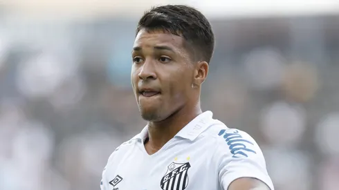 Marcos Leonardo jogador do Santos(Photo by Ricardo Moreira/Getty Images)