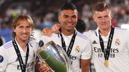 Casemiro pode voltar a fazer dupla com antigo companheiro de Real Madrid - Photo by Alex Grimm/Getty Images