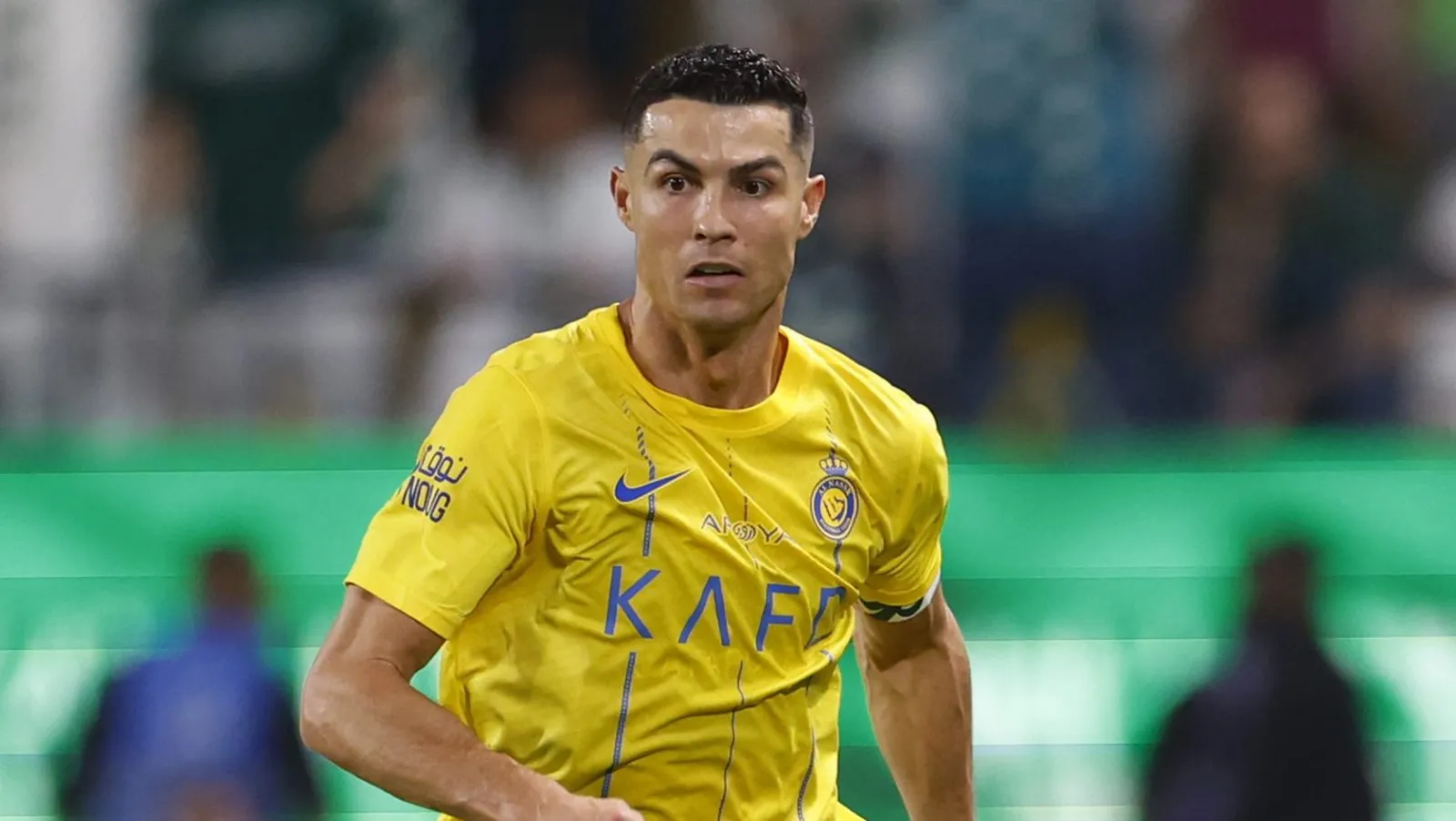 Cristiano Ronaldo marca dois gols na vitória do Al Nassr. Foto: Francois Nel/Getty Images