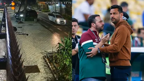 Fred sofre assalto no Rio de Janeiro. Foto Esq.: Reprodução e Foto Dir.: Wagner Meier/Getty Images