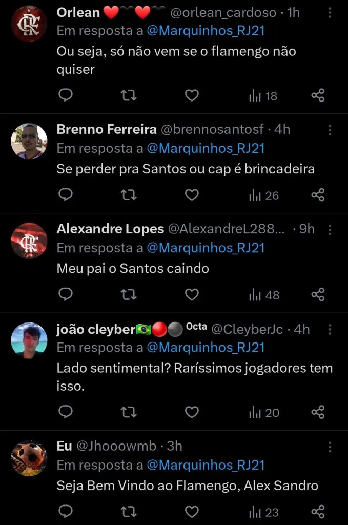 Repercussão via Twitter
