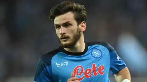 Khvicha pode assinar com gigante europeu - (Photo by Alessandro Sabattini/Getty Images)