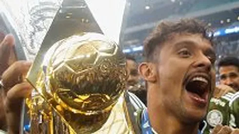 Gustavo Scarpa campeão brasileiro no Palmeiras. Foto: Miguel Schincariol/Getty Images