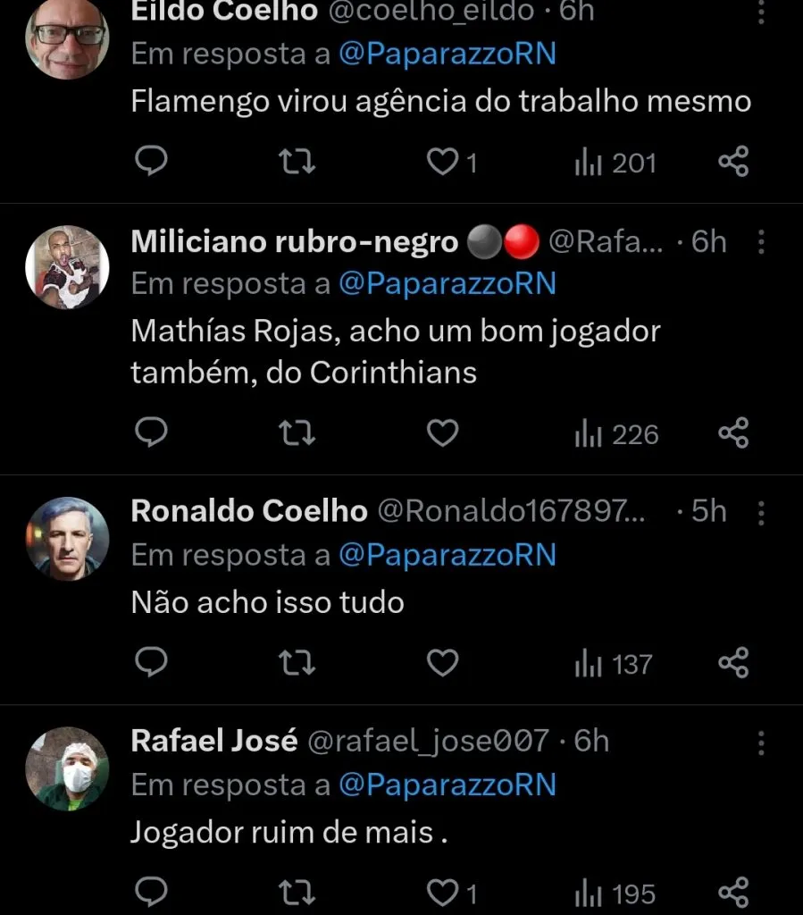 Repercussão via Twitter