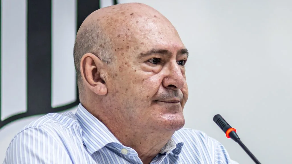 Presidente do Santos Andres Rueda  – Foto: Flickr Oficial Santos FC.