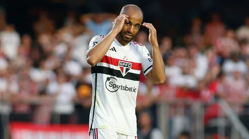 Lucas: meia-atacante preocupa torcida do São Paulo (Foto: Miguel Schincariol/Getty Images)