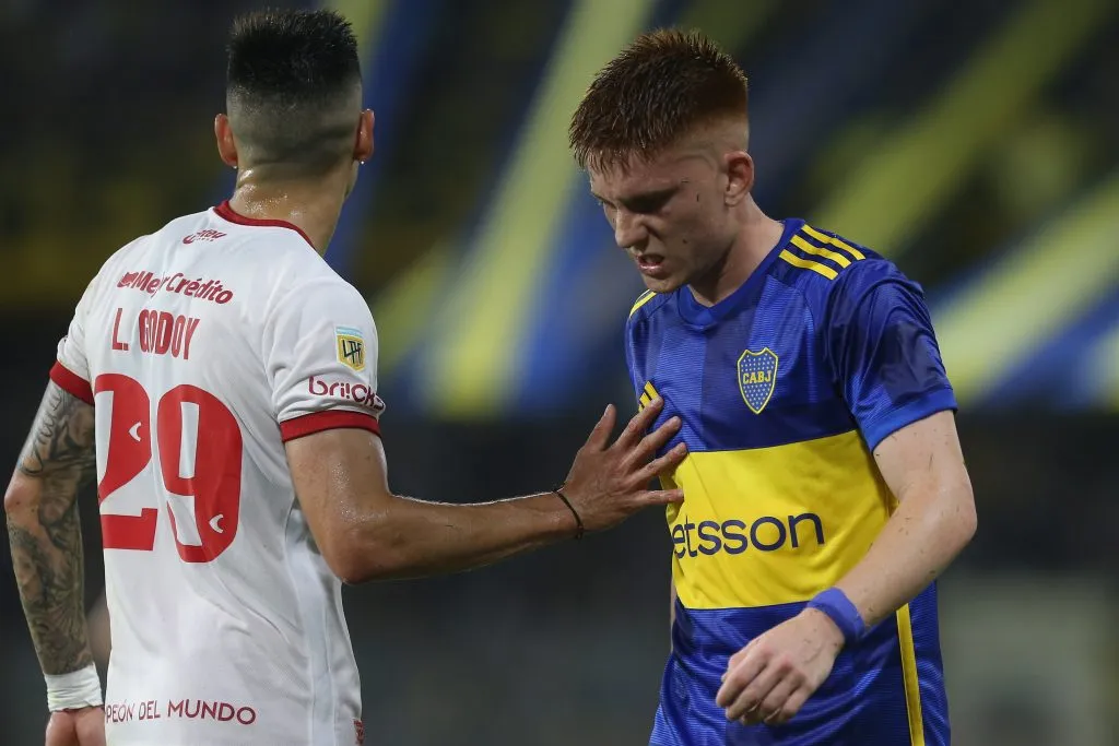 Barco na partida diante do Estudiantes (Photo by Daniel Jayo/Getty Images)