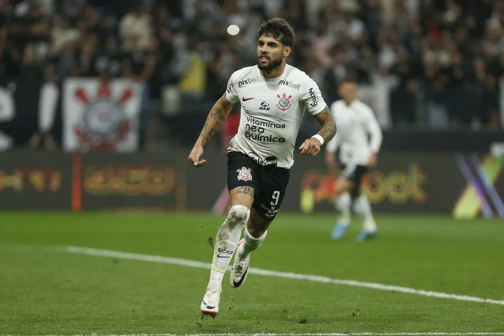 Yuri Alberto em ação pelo Corinthians. (Photo by Ricardo Moreira/Getty Images)