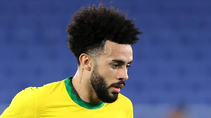 Claudinho pelo Brasil. (Photo by Alexander Hassenstein/Getty Images)