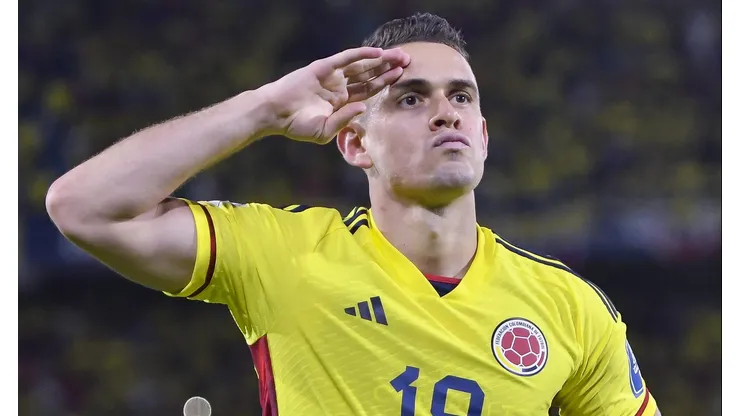 Rafael Borré quer atiar no Brasil. (Photo by Gabriel Aponte/Getty Images)