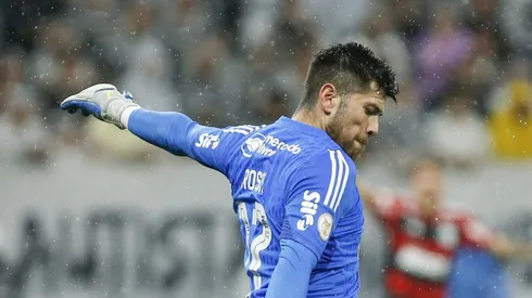 Agustín Rossi no Flamengo. Foto: Foto: Ricardo Moreira/Getty Images