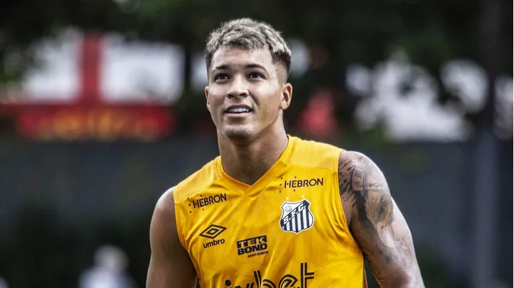 Vale R$100 Milhões! Marcos Leonardo deve deixar o Santos em janeiro; 2 gigantes do Futebol Inglês entre os favoritos da lista (Foto: Bruno Santoni/Flickr Oficial Santos FC)
