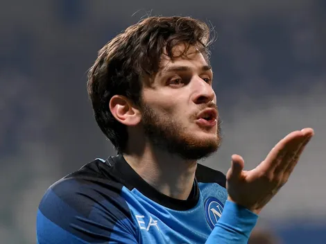 Valor recorde! Newcastle já sabe quanto terá que pagar para ter Khvicha Kvaratskhelia