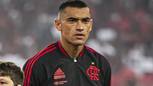 Santos no Flamengo. Foto: Paula Reis/Flamengo