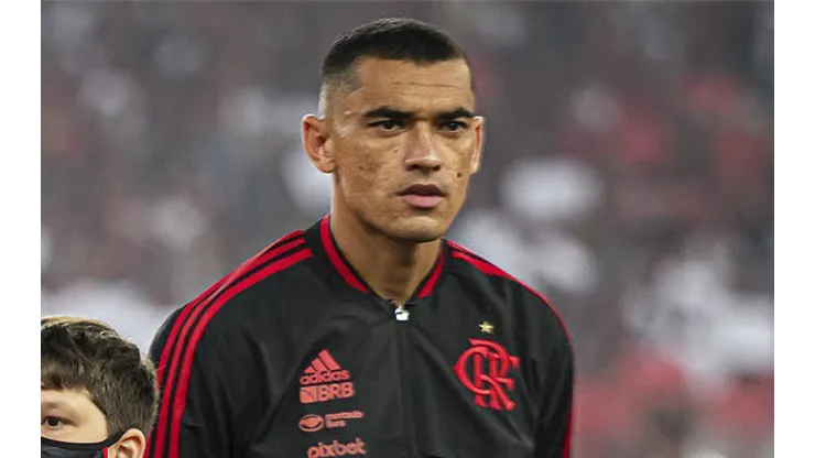 Santos no Flamengo. Foto: Paula Reis/Flamengo
