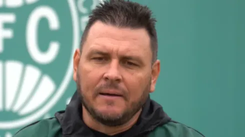 Thiago Kosloski, técnico do Coritiba | Foto: Reprodução/Youtube TV Coxa/