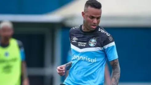 O Grêmio irá fazer uma proposta a Luan (Foto: Lucas Uebel/Grêmio/Divulgação)