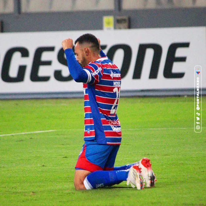 Moisés no Fortaleza. Foto: Felipe Cruz / Fortaleza EC