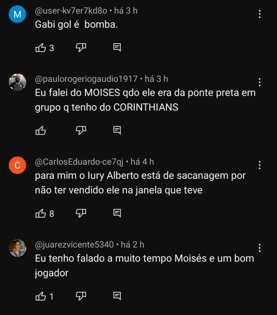 Repercussão via YouTube