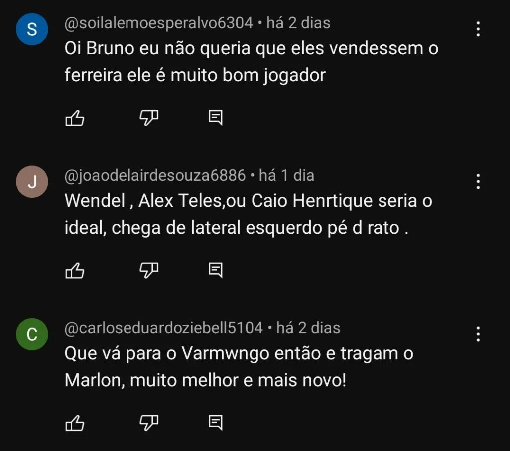 Repercussão via YouTube