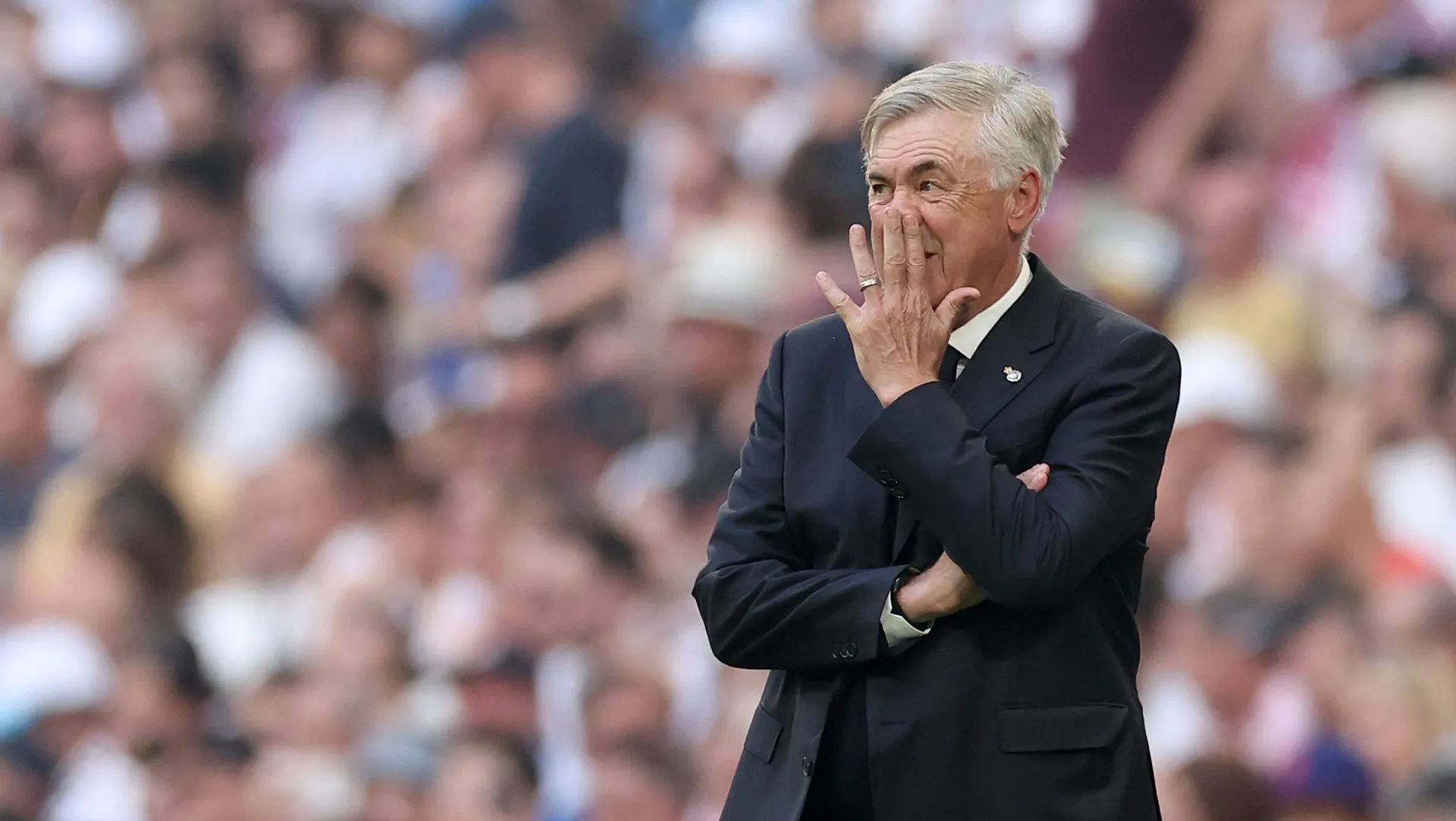 Ancelotti (Photo by Florencia Tan Jun/Getty Images)