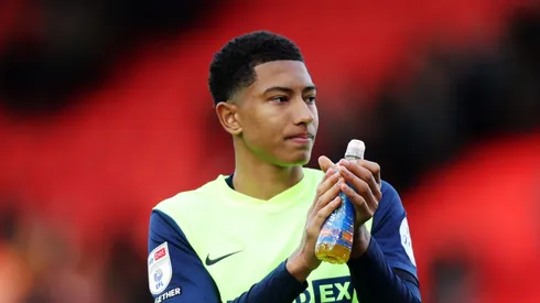 Irmão do Belligol! Gigante inglês entra na corrida com o Real Madrid para fechar a contratação de Jobe Bellingham (Photo by Jess Hornby/Getty Images)