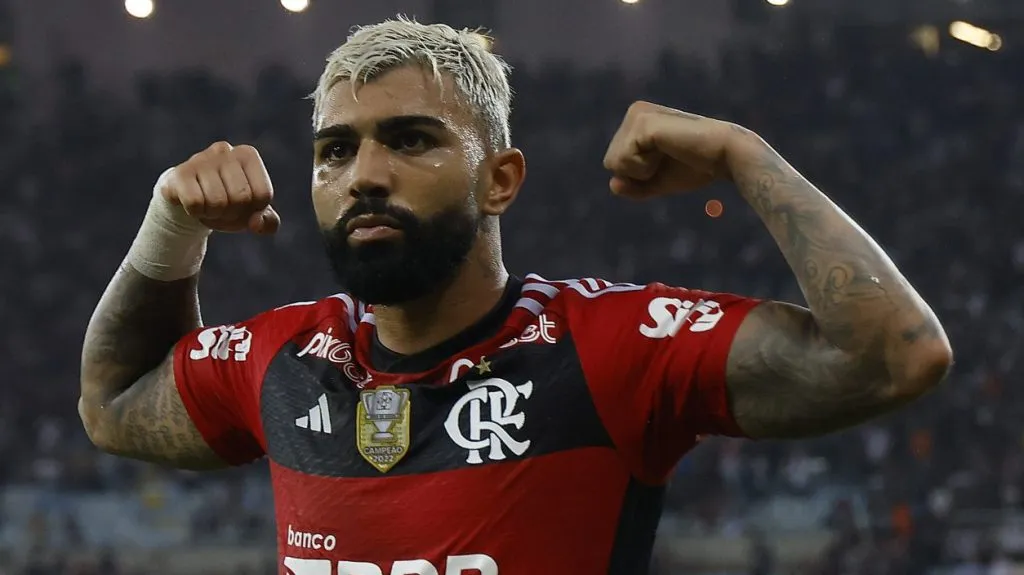 Gabigol pode deixar o Flamengo. (Photo by Wagner Meier/Getty Images)