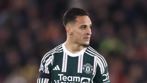 Martelo Batido, Ten Hag já sabe: Manchester United toma decisão sobre o futuro de Antony; Jogador foi especulado no Futebol Brasileiro (Photo by George Wood/Getty Images)