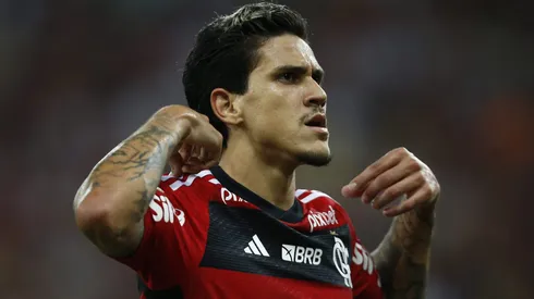 Flamengo tem oferta de R$ 90 milhões para vender Pedro. (Photo by Wagner Meier/Getty Images)