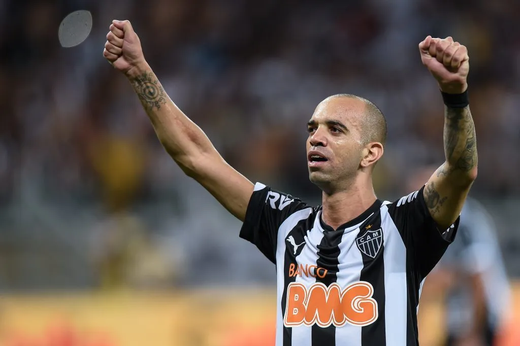 Diego Tardelli tornou-se ídolo do Galo. Foto: Pedro Vilela/Getty Images