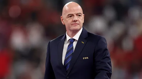 Gianni Infantino, President of FIFA, . (Photo by Richard Heathcote/Getty Images)