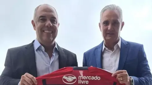 Braz e Tite: Flamengo deve contratar uma série de reforços para 2024 (Foto: Nathã Soares /CRF /Divulgação)