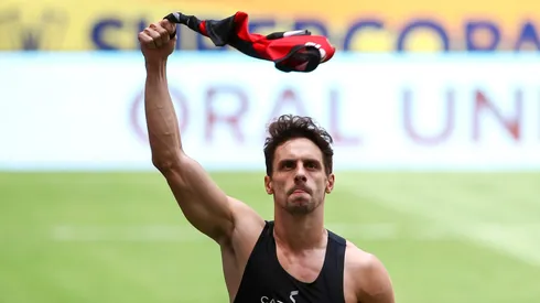 SAF do Brasileirão prepara proposta por Rodrigo Caio (Photo by Buda Mendes/Getty Images)