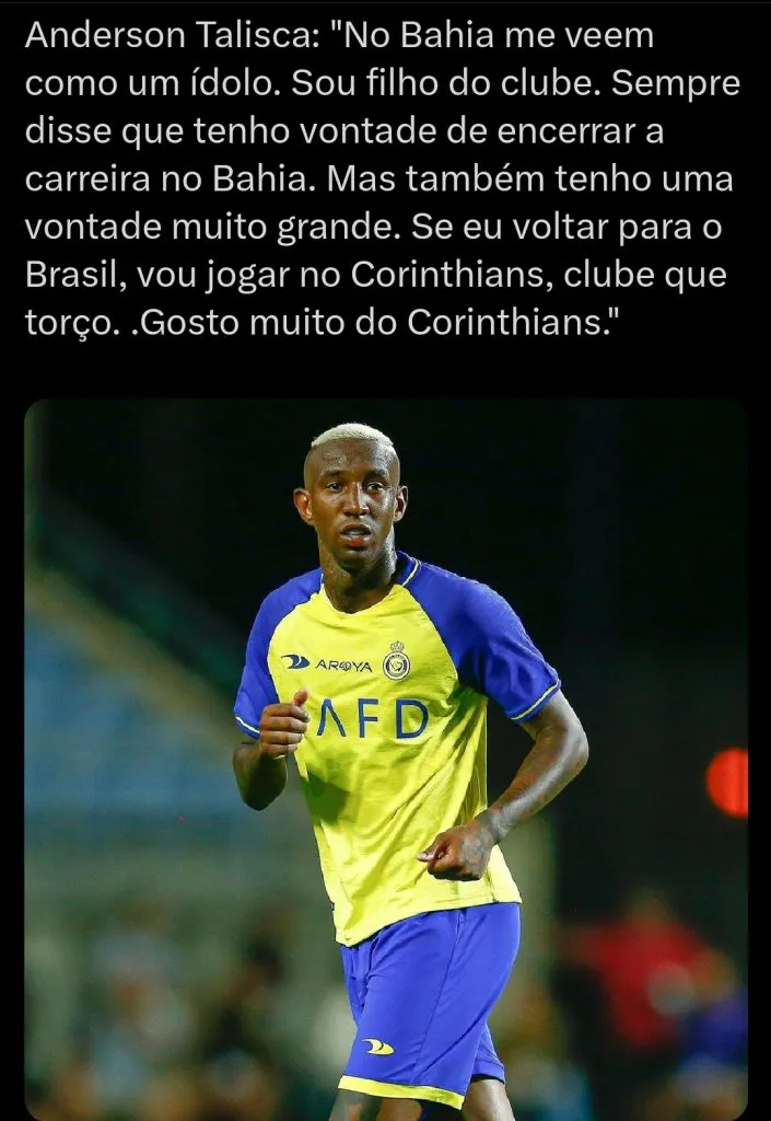 Repercussão via Twitter