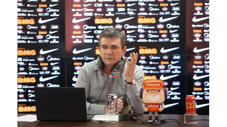 "Eu não fico triste...": Andrés Sanchez é sincero e manda recado para Tite, que assumiu o Flamengo em 2023 (Foto: Rodrigo Coca/Ag. Corinthians)
