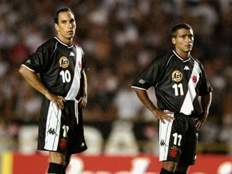 Romário coloca Edmundo como principal responsável pela derrota do Vasco no Mundial de 2000